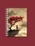 Caderno paisagem com Samurai