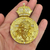 PINGENTE MEDALHA JESUS CRUZ CRAVEJADO - 100% MOEDA ANTIGA - Chaveou Joias 18k