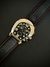 Catena Horseshoe Chronograph (negro - cuero deportivo) en internet