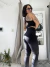 SET LUNA TOP ESCOTE + CALZA CON FRUNCE NEGRO en internet