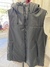 Chaleco eco cuero largo - comprar online