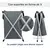 Organizador de ropa sucia, con 3 compartimientos. 56x65cm - tienda en línea