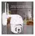 Cámara IP66 PTZ 360° Exterior con Aplicación, Sensor de Movimiento, Seguimiento Automático y Conexión WiFi o Micro SD para Vigilancia Eficiente en internet