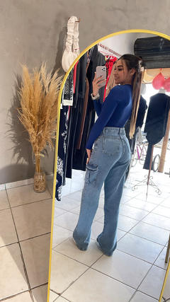 Calça cargo Jeans