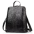 Mochila Feminina de Couro Preta na internet