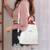 Mochila Feminina Branca - Eldinha Outlet