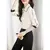 Imagem do Elegante Camisa Feminina em Patchwork