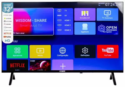 Televisor Coby 32'' Smart TV