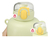 Garrafa De Água Cutie Animals 720ml - comprar online