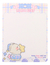 Kit 4 Mini Prancheta Com Bloco De Notas 105x150mm - UNISO