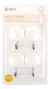 Conjunto 4 Ganchos Adesivo Redondo - comprar online
