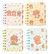 Kit 4 Caderno Com Divisória Cute A7