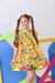 Vestido Florido Amarelo Estela