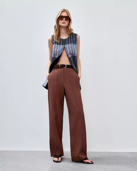 CALÇA CREPE ROUND GAIA NKO - comprar online