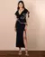 VESTIDO MIDI EM MALHA DECOTE BABADO - comprar online