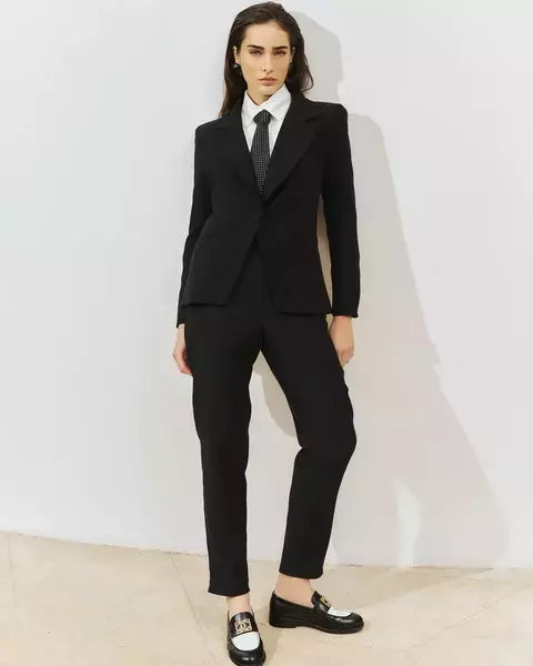 CONJUNTO BLAZER E CALÇA ALFAIATARIA - comprar online