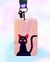 Porta SUBE / Tarjeta Luna - Correa Larga - Sailor Moon - comprar online