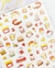 Set Mini Stickers - Fast Food en internet