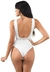 Maiô Regata Com Detalhe Branco Body | REF: BK65 - Nuvie Wear