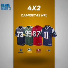 4X2 CAMISETAS NFL / SUPER OFERTA! - comprar online