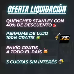 ¡OFERTA! VASO QUENCHER STANLEY + PERFUME DE LUJO DE REGALO! en internet