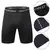 Imagem do Leggings esportivas elásticas masculinas, calças fitness masculinas, calças j