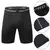 Leggings esportivas elásticas masculinas, calças fitness masculinas, calças j