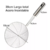 Colador Malla Ancha (18cm) - comprar online