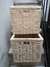 CAJONES DE MIMBRE 25 X 35 - comprar online