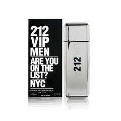 212 VIP Men "Are You on the List? by carolina herrera 100ml