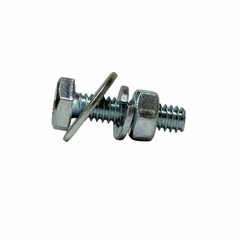 TORNILLO HEX GALVANIZADO C.C 1/4" - Tornillos y Herramientas Industriales