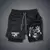 Calções de malha masculina 2 em 1 desempenho shorts de fitness bolso cordão t - comprar online