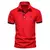 AIOPESON bordado 35% algodão camisa polo masculina casual cor sólida fino ajus - comprar online