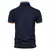 AIOPESON bordado 35% algodão camisa polo masculina casual cor sólida fino ajus - Alfa Style