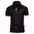 AIOPESON bordado 35% algodão camisa polo masculina casual cor sólida fino ajus - Alfa Style