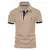 AIOPESON bordado 35% algodão camisa polo masculina casual cor sólida fino ajus na internet