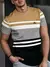 Verão clássico masculino camiseta ao ar livre em torno do pescoço manga curto - comprar online