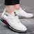 Tendência sapatos de couro de alta qualidade para homens verão 2025 macio invi - comprar online