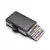 Carteiras Rfid Card para homens, fibra de carbono Slim Mini Wallet, 14 titulares - Alfa Style