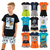 Kit 10 peças de Roupa Conjunto Infantil e Juvenil Menino Tamanho 01 ao 16 na internet