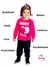 Kit 6 Peças Moletom Infantil Menina 1 ao 14 Inverno 3 Blusas + 3 Calças - Envio Imediato - Reino dos Pequenos