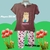 Imagen de Playeras de algodón niña Capibara