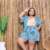 Conjunto Kimono Short com Bolso Tamanho Plus Size Viscolinho Estampado - Esmeral Modas