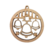 Enfeite MDF Pendente Bola de Natal 8cm na internet