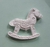 LIQUIDAÇÃO RESINA CAVALO BALANÇO N°2 6X6CM - comprar online