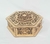 CAIXA LASER SEXTAVADA VAZADA 3D 19X19X6CM