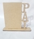 PORTA RETRATO PAI VERTICAL COM BASE (14X15CM)