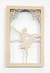 QUADRO BAILARINA G 40X25CM (PERNA PRA CIMA)