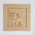 QUADRO 20X20CM OVELHA COM FUNDO
