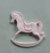 LIQUIDAÇÃO RESINA CAVALO BALANÇO N°1 7X7CM - Rodolfo Laser 